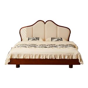 French medieval style floating butterfly bed small apartment space saving double bed