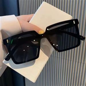 Sunglasses high-end square frame sunglasses Douyin same style anti-ultraviolet
