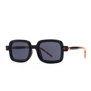 Thick frame sunglasses for men European and American cross-border square frame sunglasses for men retro anti-blue light sunglasses for men