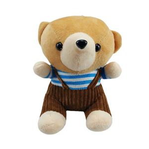 Wholesale grab machine doll cute 7 inch dress strap bear doll